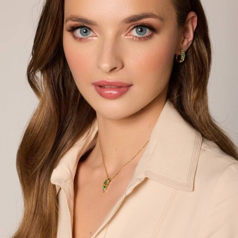 Gold pendant WXC6697 - Emerald