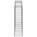 Kosze gabionowe, 50 szt, 200x50x140/160cm, galwanizowane żelazo