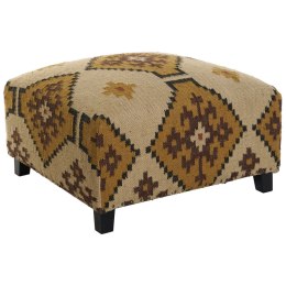 Ergonomiczny Home ESPRIT Beżowy Musztarda 80 x 80 x 44 cm