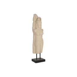 Figurka Dekoracyjna Home ESPRIT Biały Czarny Budda 40 x 27 x 148 cm