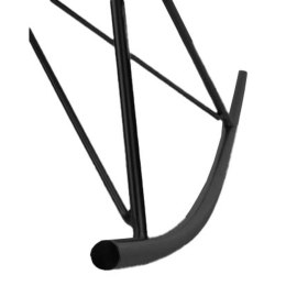Fotel na biegunach Home ESPRIT Czarny Beżowy Poliester Metal 68 x 90 x 92 cm