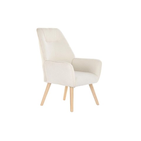 Fotel DKD Home Decor Krem Naturalny 65 x 75 x 96 cm