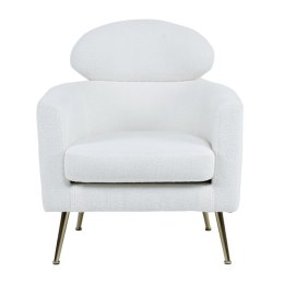 Krzesło Home ESPRIT Biały Srebrzysty Metal 71 x 75 x 95 cm