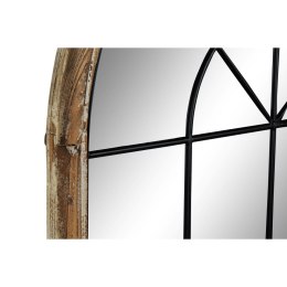 Lustro ścienne Home ESPRIT Biały Brązowy Czarny Okno 86 x 3,5 x 168 cm