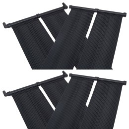 Panele solarne do podgrzewania basenu, 4 szt., 80x310 cm