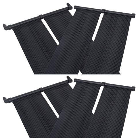 Panele solarne do podgrzewania basenu, 4 szt., 80x310 cm