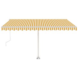 Wolnostojąca, automatycznie zwijana markiza, 450x350 cm