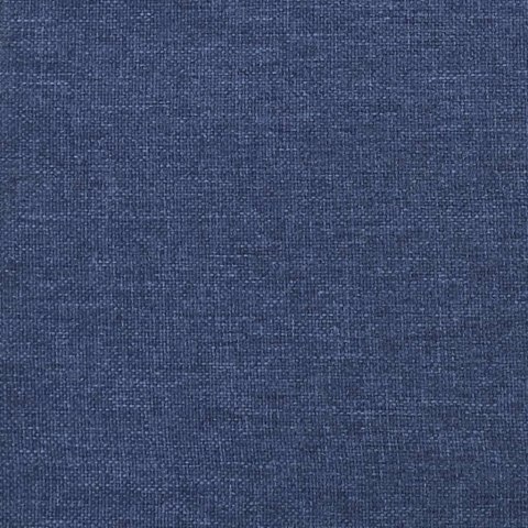 2-osobowa kanapa, 2 poduszki, niebieska, tapicerowana tkaniną