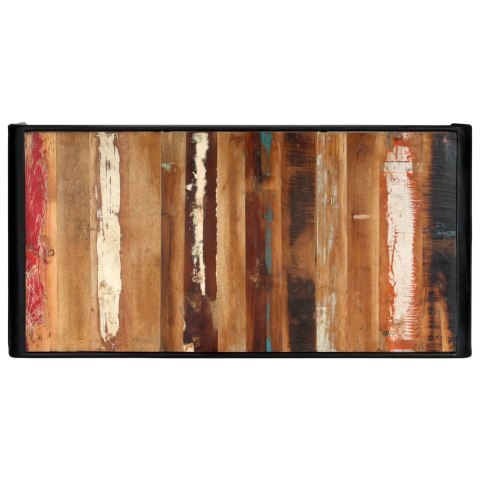 Stół do jadalni, 180 x 90 x 76 cm, lite drewno z odzysku