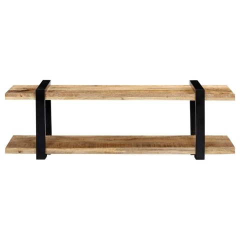 Szafka pod TV, 130x40x40 cm, lite drewno mango