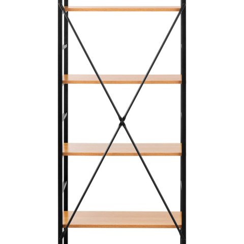 Regał na książki dekoracje loftowy industrialny maks. 150 kg 6 PÓŁEK