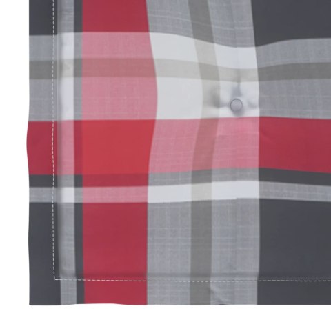 Krzesła ogrodowe z poduszkami, 8 szt., lite drewno tekowe