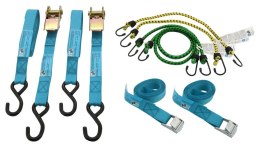Compass Zestaw zaciskowy, 8 sztuk, TÜV/GS