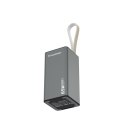 Powerbank K65+ 65W 30000mAh 2x USB-C 1x USB-A 65W - czarny