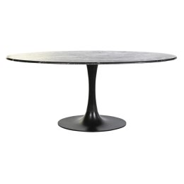Stoły do Jadalni DKD Home Decor Czarny Metal Marmur 180 x 100 x 76 cm