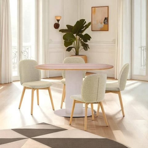 Stół Maxim naturalny dębowy/ czarny