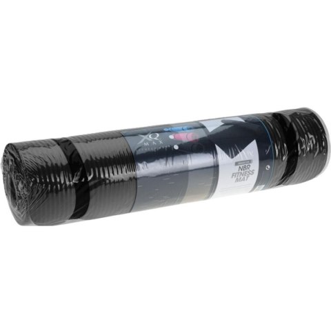 MATA FITNESS NBR ANTYPOŚLIZGOWA XQMAX - CZARNY
