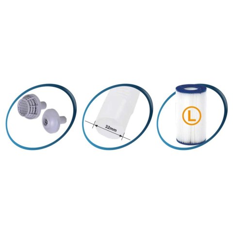 POMPA FILTRUJĄCA DO BASENU 1000GAL 29P417EU