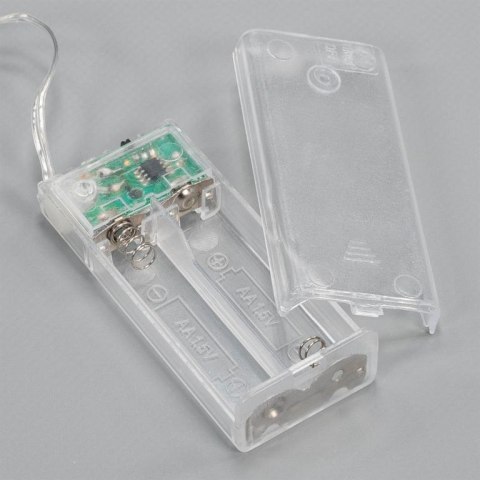 Dekoracja świąteczna świetlna, 20 diod LED, ciepła biel, 3 s