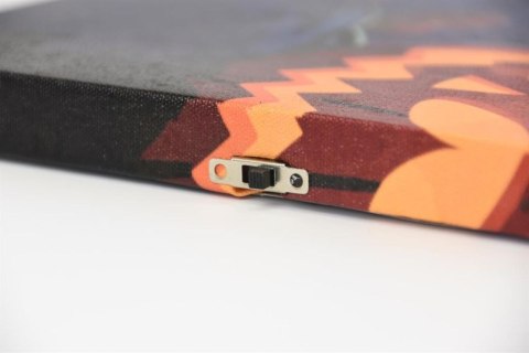 Obraz na ścianę "Cmentarnie Dyni", 9 LED, 60,5 x 40 cm