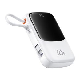 Power bank 10000mAh Qpow Pro+ 22.5W USB-C - biały