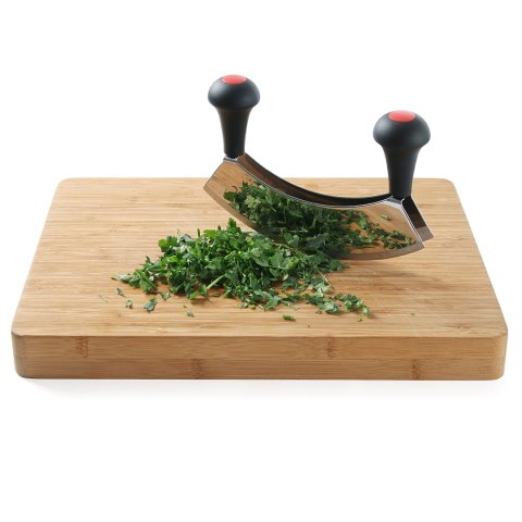 Siekacz nóż do siekania ziół z podwójnym ostrzem - Hendi 844366