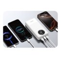 Powerbank K12Pro 20000mAh 22.5W PD USB-A USB-C - biały