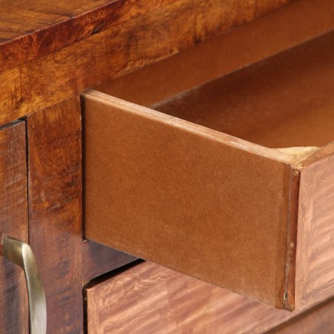 Szafka, 118 x 30 x 75 cm, lite drewno mango