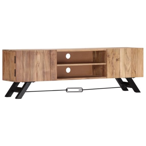 Szafka pod TV, 140x30x45 cm, lite drewno akacjowe