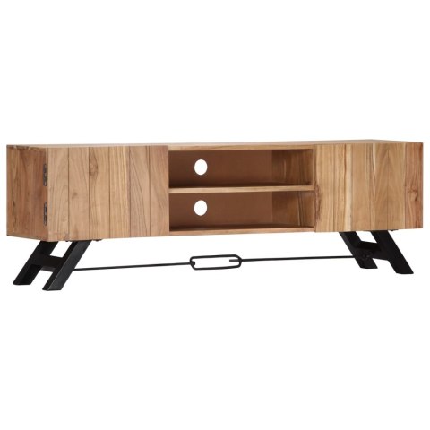 Szafka pod TV, 140x30x45 cm, lite drewno akacjowe