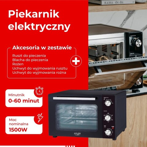 Piekarnik elektryczny ADLER AD 6026