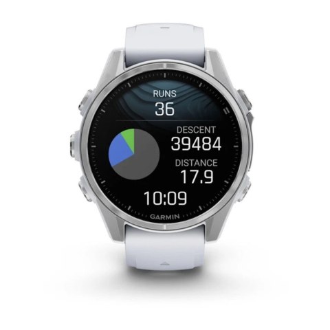 Garmin Fenix 8 AMOLED 43mm Srebrny