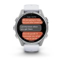 Garmin Fenix 8 AMOLED 43mm Srebrny