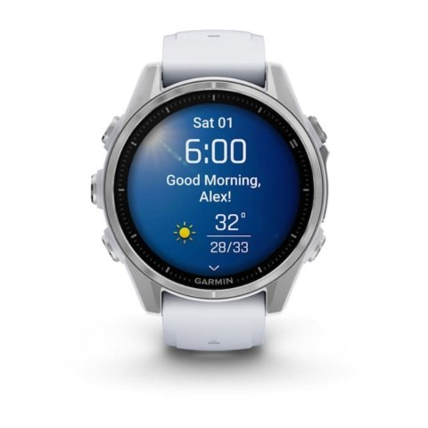 Garmin Fenix 8 AMOLED 43mm Srebrny
