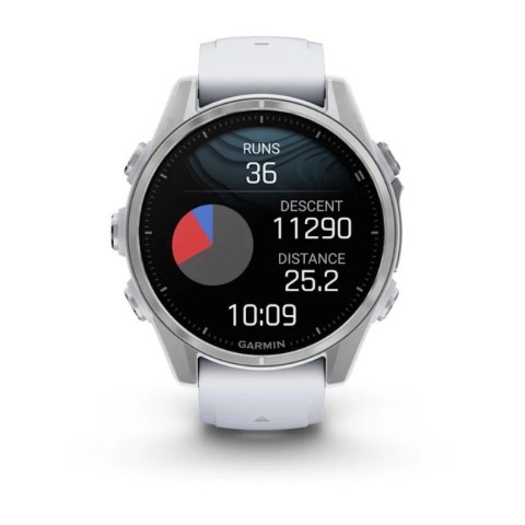 Garmin Fenix 8 AMOLED 43mm Srebrny