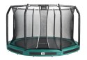 Trampolina Premium Ground Combo 251cm Zielona