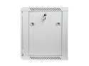 Szafa jednosekcyjna Lanberg WF01-6409-10S (9U; 500mm / 600mm / 450 mm; wisząca; Szklane; 19''; kolor szary)