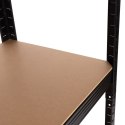 Regał metalowy magazynowy 180x90x30 cm do garażu piwnicy 5 półek 875 kg ModernHome
