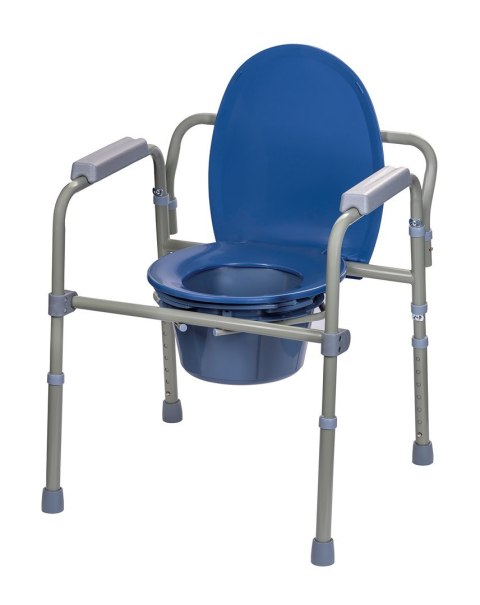 Krzesło toaletowe składane 3w1