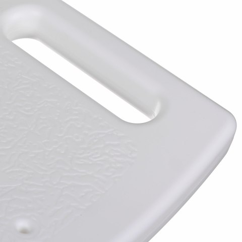 Taboret prysznicowy prostokątny z regulacją wysokości