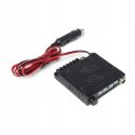 CB Radio LUITON LT-198 Mini ASQ 12V/24V z wtykiem do zapalniczki AM FM