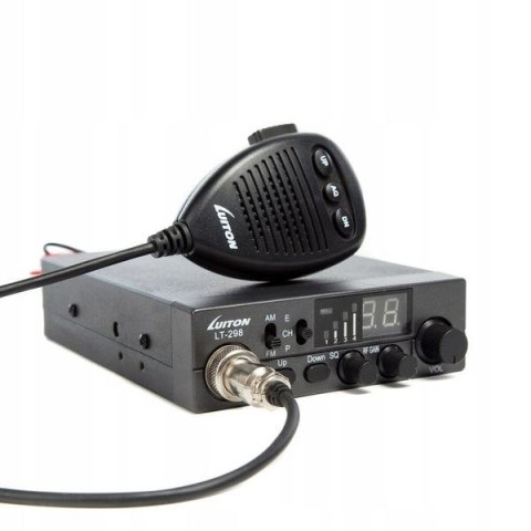 CB Radio LUITON LT-298 ASQ 12V/24V z wtykiem do zapalniczki