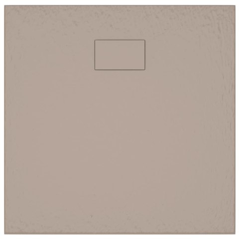 Brodzik prysznicowy, SMC, brązowy, 90 x 80 cm