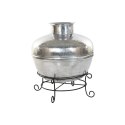 Wazon Home ESPRIT Czarny Srebrzysty Aluminium Żelazo 75 x 75 x 90 cm
