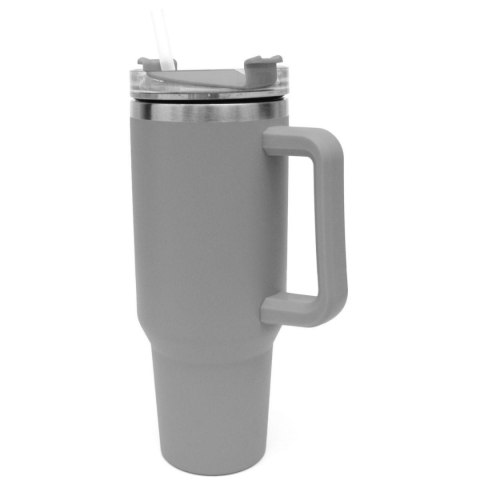 KUBEK TERMICZNY TURYSTYCZNY EXCELLENT HOUSEWARE 1200ML SZARY