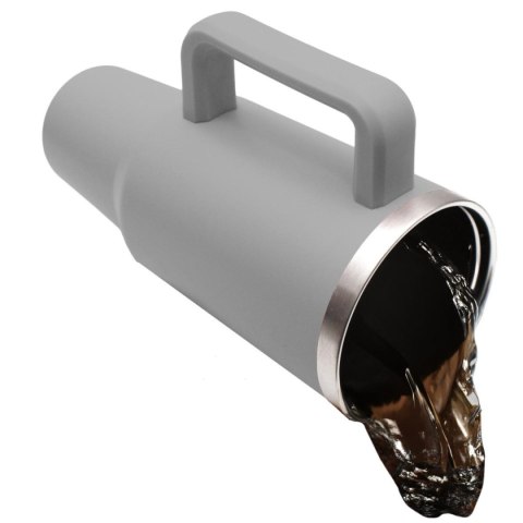 KUBEK TERMICZNY TURYSTYCZNY EXCELLENT HOUSEWARE 1200ML SZARY