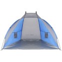 NAMIOT OSŁONA PLAŻOWA SUN 200x100x105cm SZARO-NIEBIESKA ENERO CAMP