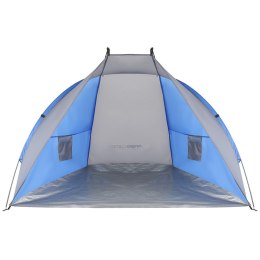 NAMIOT OSŁONA PLAŻOWA SUN 200x100x105cm SZARO-NIEBIESKA ENERO CAMP
