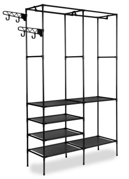 Garderoba na ubrania z półkami AMELIA