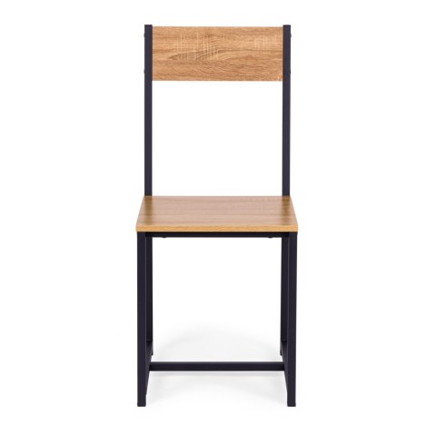 Zestaw komplet mebli stolik 2 krzesła metal MDF ModernHome